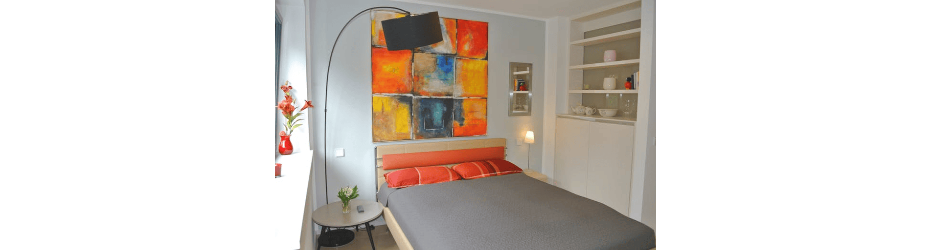 Furnished studio with lovely details facing a park in Kreuzberg